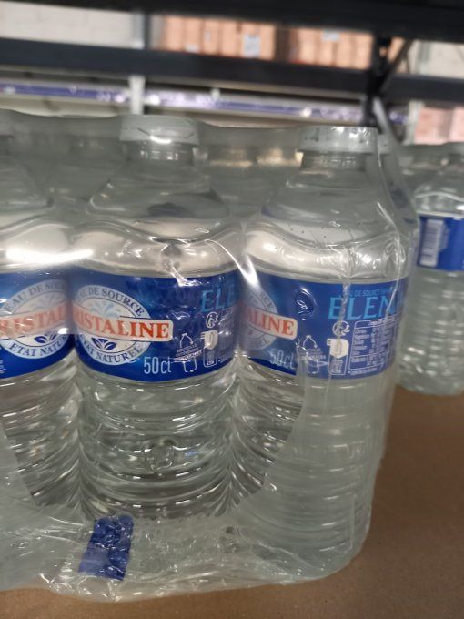 CRISTALINE EAU DE SOURCE NATURELLE 50 CL × 24