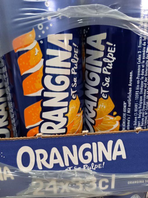 ORANGINA ET SA PULPE  33 CL×24