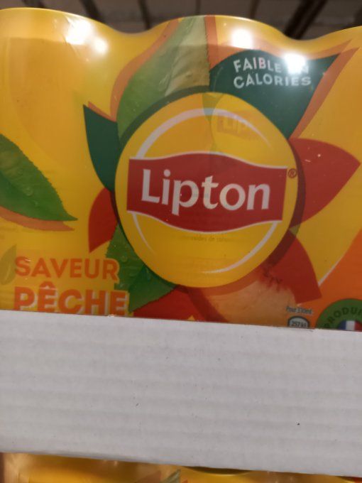 LIPTON SAVEUR PÊCHE BOITE 33CL× 24