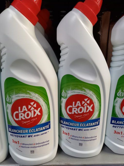 LA CROIX BLANCHEUR ÉCLATANTE NETTOYANT WC