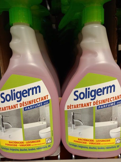 SOLUGERM DÉTARTRANT  DÉSINFECTANT 
