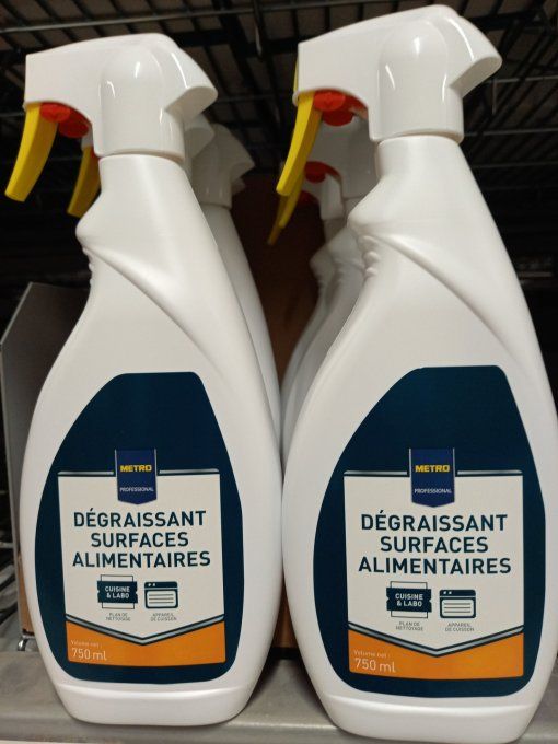 DEGRESSAGE METRO  SURFACE ALIMENTAIRE 