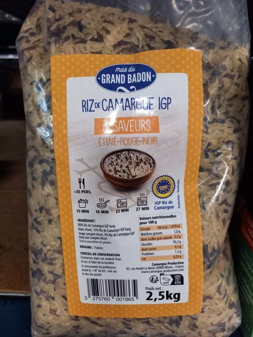 RIZ AUX TROIS COULEURS  CAMARGUE  2,5