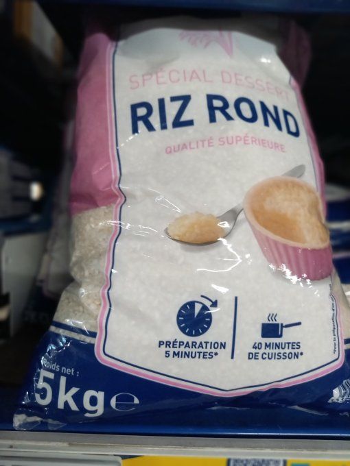 RIZ ROND DESSERT  5 KG
