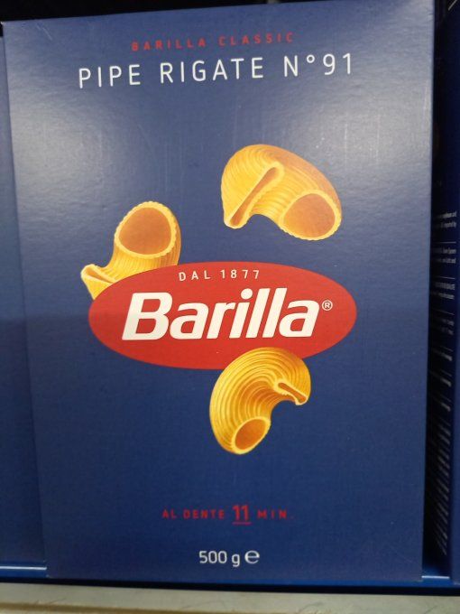 PIPE RIGATE  BARILLA  500 G