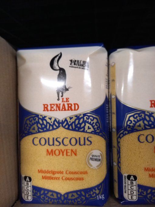 LE RENARD COUSCOUS PREM MOYEN 1 KG