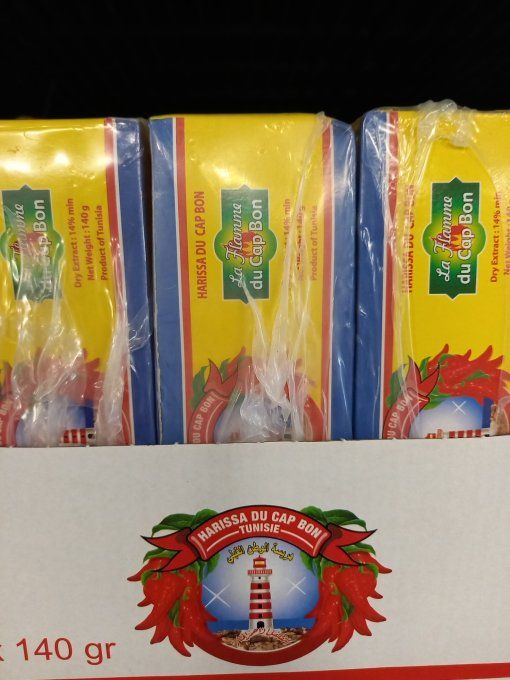 HARISSA DU CAP BON TUBE 140 G × 4
