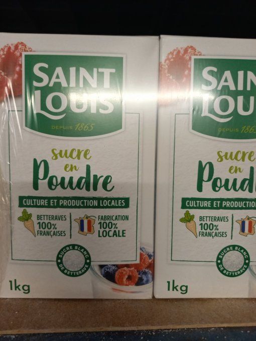 SUCRE EN POUDRE  SAINT LOUIS  × 6