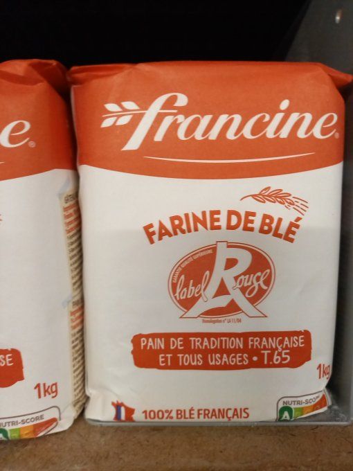 FARINE  DE BLÉ LABEL ROUGE T65