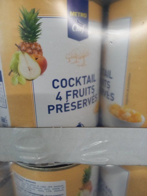 MC COCKTAIL  FRUITS   4/4×6