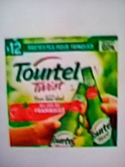 TOURTEL BIÈRE SANS ALCOOL  TWIST FRAMBOISE 12 × 27,5 CL