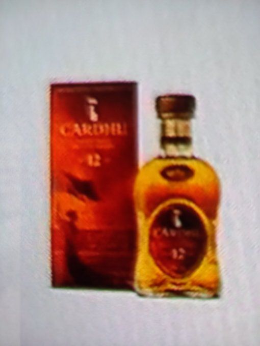CARDHU WHISKY  12 ANS 40° 70 CL AVEC ÉTUI 