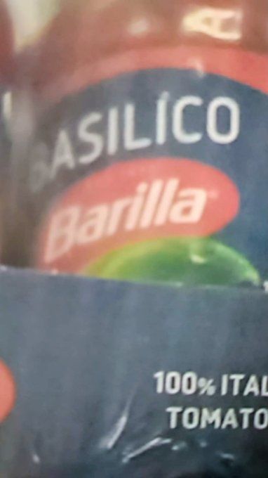 SAUCE  BASILIC BARILLA  400 G × 6